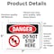 Signmission Safety Culture Sign, 7 in Width, Vinyl Decal, Rectangle OS-2PACK-DS-D-57-L-2514 - alternate 4